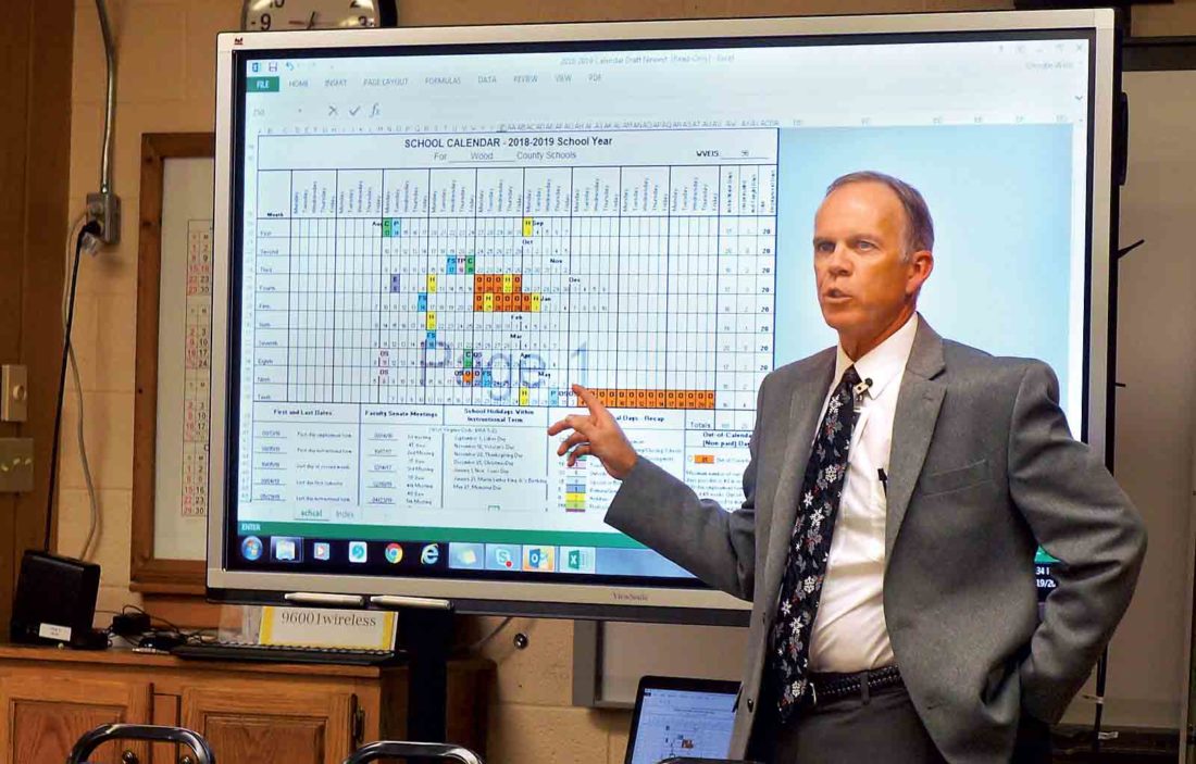 Wood BOE reviews proposed 2018-19 calendar | News, Sports, Jobs - News and  Sentinel
